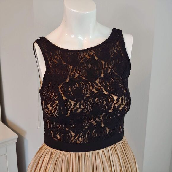 Womens S Rewind dress tank black lace pleated - Picture 4 of 8